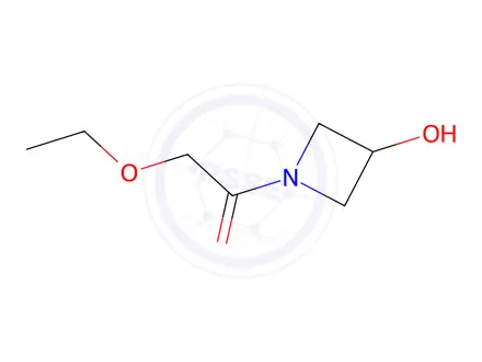Chemical structure of 2-ethoxy-1-(3-hydroxyazetidin-1-yl)ethan-1-one