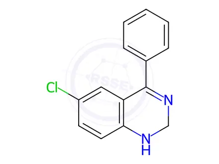 Chemical structure of Oxazepam Impurity 52