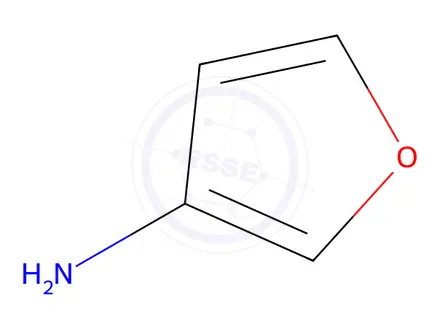 Chemical structure of furan-3-amine