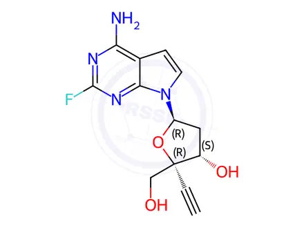 Chemical structure of MK 8527 Impurity 1