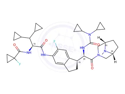 Chemical structure of Raltegravir Impurity 24