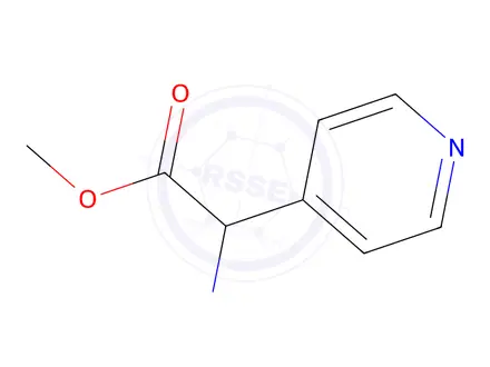 Chemical structure of Methyl 2-amino-2-(pyridin-4-yl)acetate