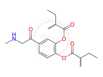 Chemical structure of Dipivefrine Hydrochloride Impurity 10