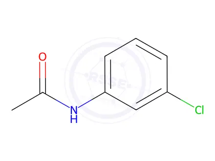 Chemical structure of Chlorpropham Impurity 1 (3-Chloroacetanilide)