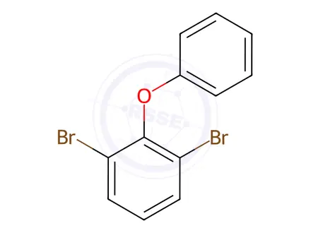 Chemical structure of 2,6-Dibromodiphenyl Ether