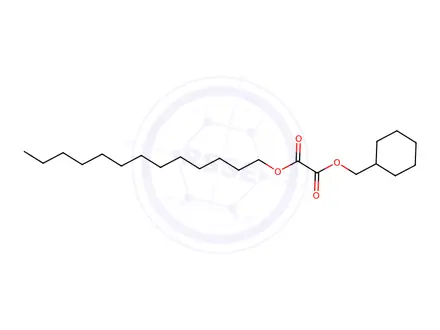 Chemical structure of Cyclohexylmethyl tridecyl oxalate