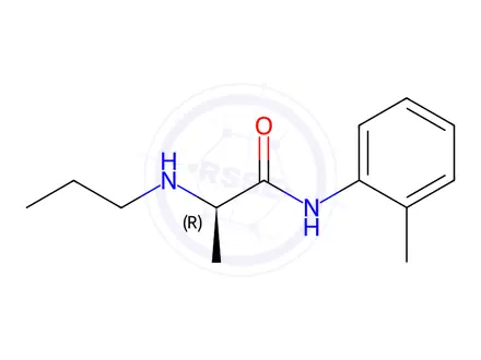 Chemical structure of Prilocaine Impurity 88