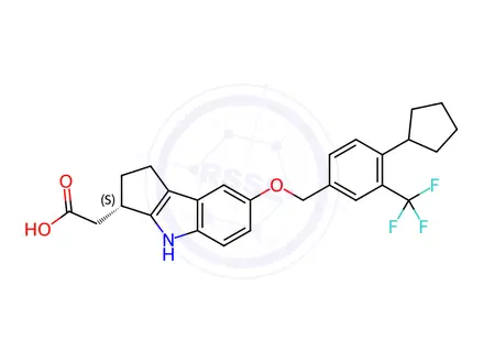 Chemical structure of Etrasimod Impurity 21