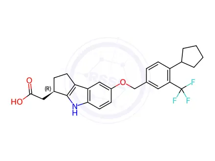Chemical structure of Etrasimod