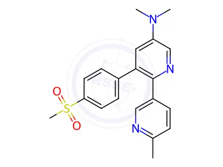 Chemical structure of Etoricoxib Impurity 7