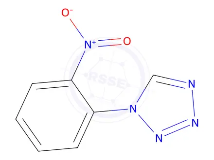 Chemical structure of 1-(2-nitrophenyl)-1H-1,2,3,4-tetrazole