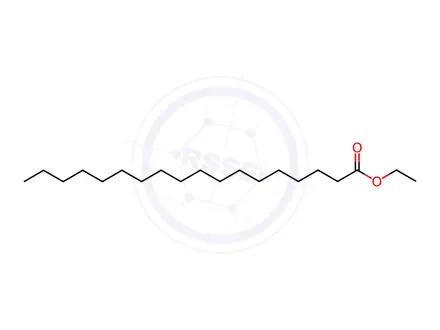Chemical structure of Ethyl stearate/Ethyl octadecanoate(C18:0)