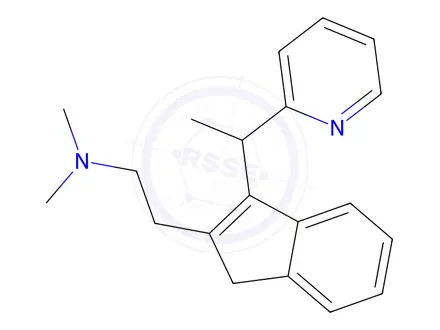 Chemical structure of Dimethindene
