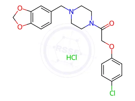 Chemical structure of Fipexide Hydrochloride