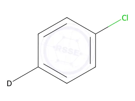 Chemical structure of Chlorobenzene-4-d1