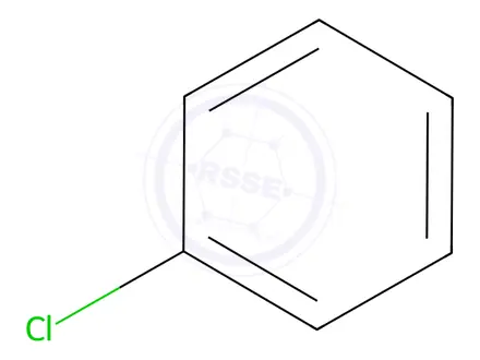 Chemical structure of Chlorobenzene