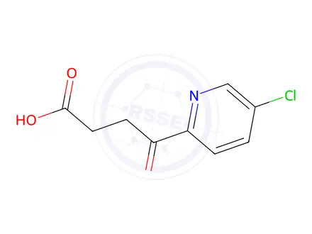 Chemical structure of 4-(5-chloropyridin-2-yl)-4-oxobutanoic Acid