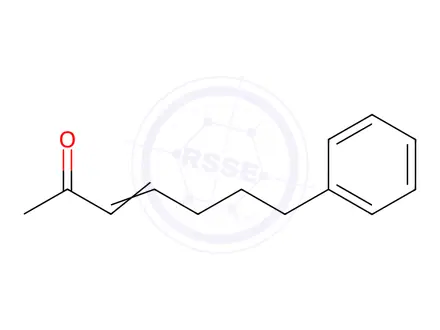 Chemical structure of 7-Phenyl-3-hepten-2-one