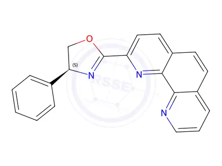 Chemical structure of (S)-2-(1,10-Phenanthrolin-2-yl)-4-phenyl-4,5-dihydrooxazole