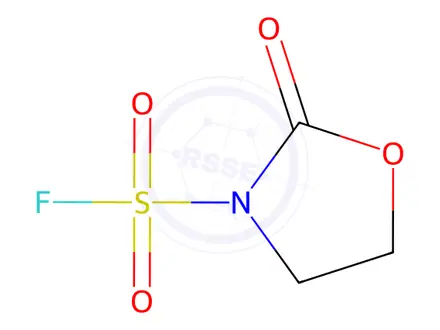 Chemical structure of 3-Oxazolidinesulfonyl fluoride, 2-oxo-