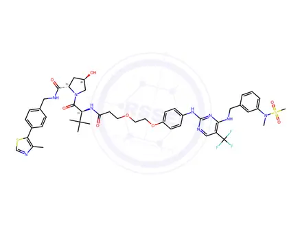 Chemical structure of PROTAC FAK degrader 1