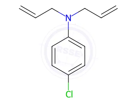 Chemical structure of N,N-diallyl-4-chloroaniline