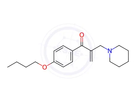 Chemical structure of Dyclonine Impurity 10