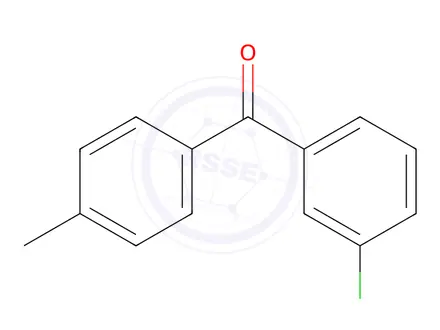 Chemical structure of 3-Chloro-4'-methylbenzophenone