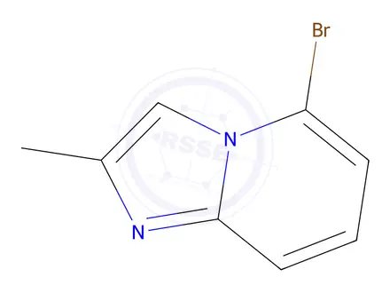 Chemical structure of 5-Bromo-2-methylimidazo[1,2-a]pyridine