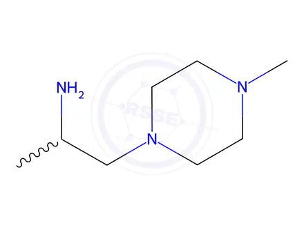 Chemical structure of [1-Methyl-2-(4-methylpiperazin-1-yl)ethyl]amine dihydrochloride