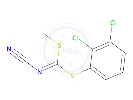 Chemical structure of (2,3-DICHLOROPHENYL) METHYL CYANOCARBONIMIDODITHIOATE
