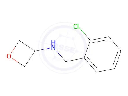 Chemical structure of N-(2-Chlorobenzyl)oxetan-3-amine