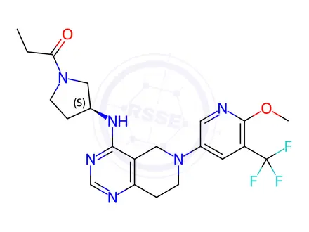 Chemical structure of Leniolisib