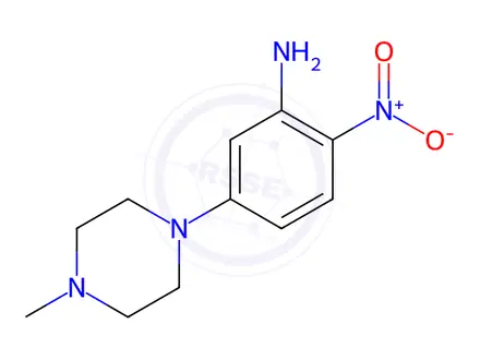 Chemical structure of 5-(4-Methylpiperazin-1-yl)-2-nitroaniline