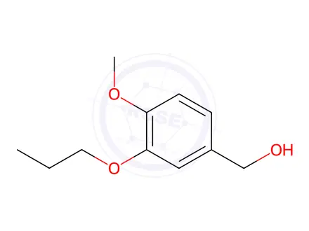 Chemical structure of (4-Methoxy-3-propoxyphenyl)methanol