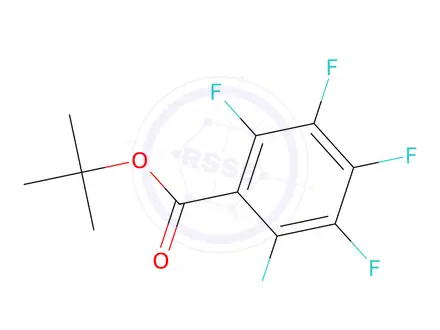 Chemical structure of Tert-butyl 2,3,4,5,6-pentafluorobenzoate