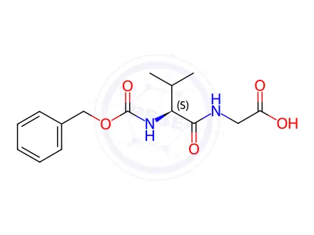 Chemical structure of Z-VAL-GLY-OH