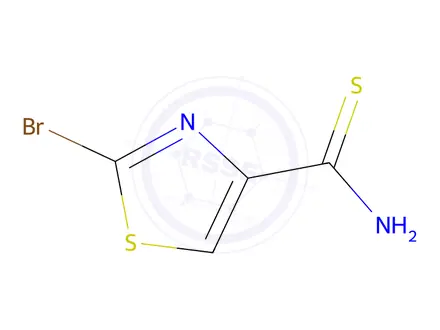 Chemical structure of 2-Bromothiazole-4-carbothioamide