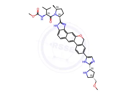 Chemical structure of Velpatasvir Impurity 68