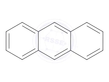 Chemical structure of Anthracene
