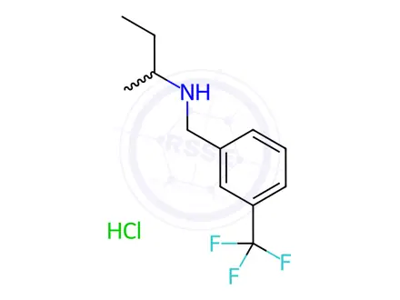 Chemical structure of (Butan-2-yl)({[3-(trifluoromethyl)phenyl]methyl})amine hydrochloride