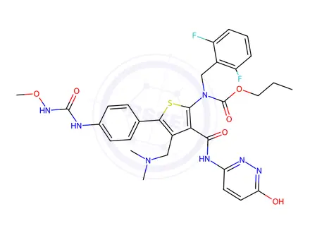 Chemical structure of Relugolix Impurity 22