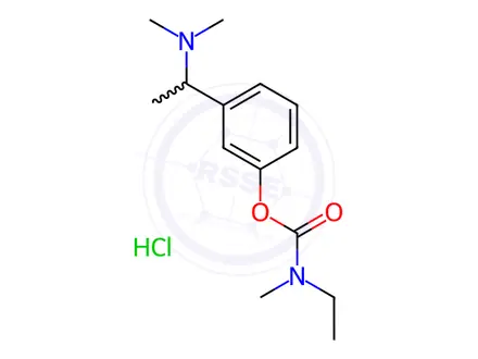Chemical structure of rac-Rivastigmine HCl
