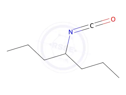Chemical structure of 4-Isocyanatoheptane