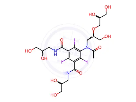 Chemical structure of Iohexol Impurity 3(Iohexol EP Impurity C)