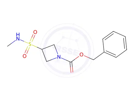 Chemical structure of Benzyl 3-(N-methylsulfamoyl)azetidine-1-carboxylate