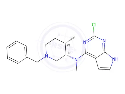 Chemical structure of Tofacitinib Impurity 214