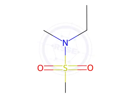 Chemical structure of N-ethyl-N-methylmethanesulfonamide