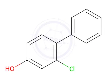 Chemical structure of 4-Hydroxy-2-chlorobiphenyl