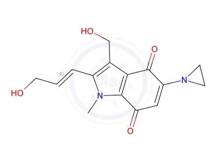 Chemical structure of Apaziquone